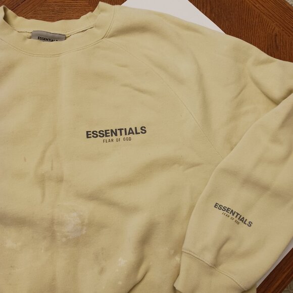 Fear of God Essentials crewneck sweater Large - Picture 2 of 5